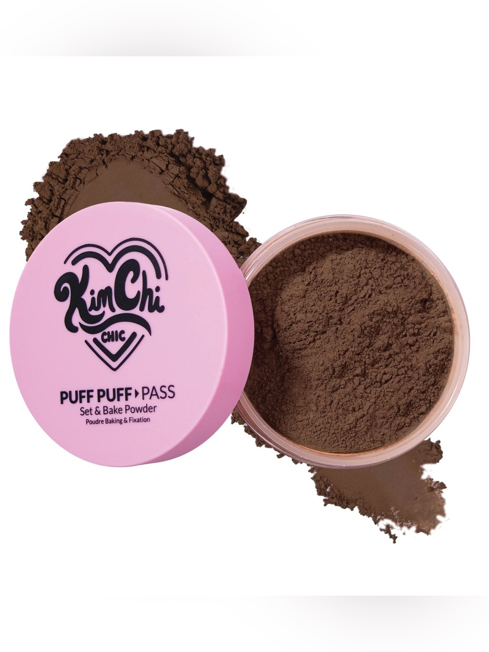KimChi Chic Chocolate Puff Puff Pass Set & Bake Powder- deep skin tones, vegan